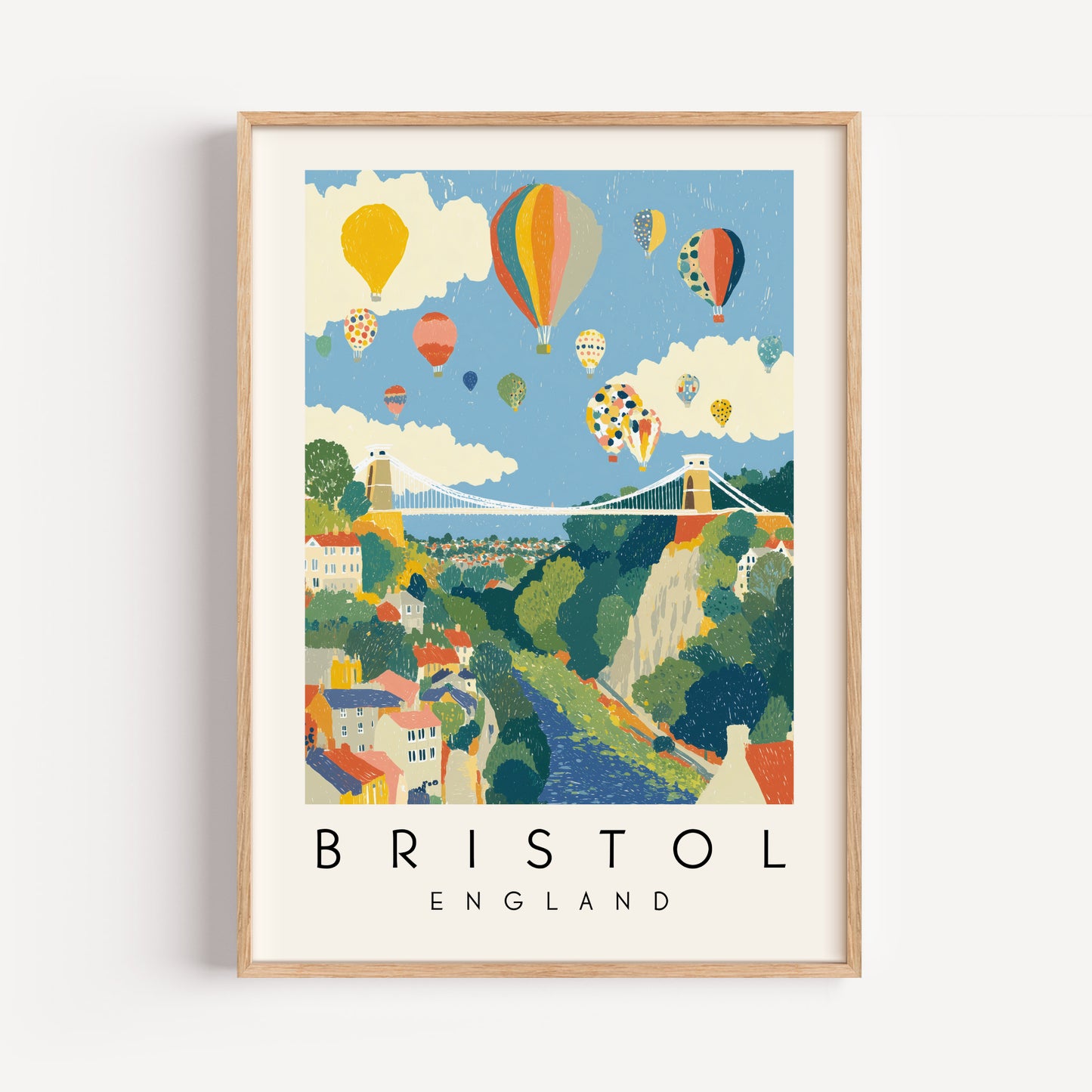 Bristol Clifton Bridge Print