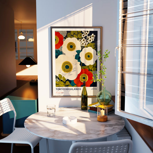 Tokyo Highlands Floral Print