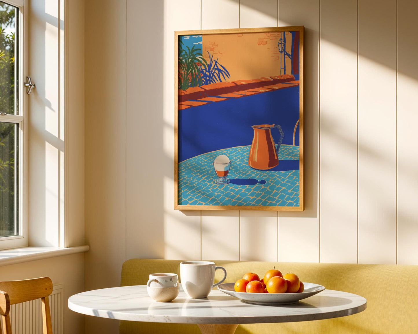 Affogato Italy Print – Italian Coffee Wall Art, Italy Food Poster, Gelato Espresso Kitchen Decor, Minimalist Cafe Illustration, Travel Print 15 x 20 cm / 6 x 8″ (roughly A5)