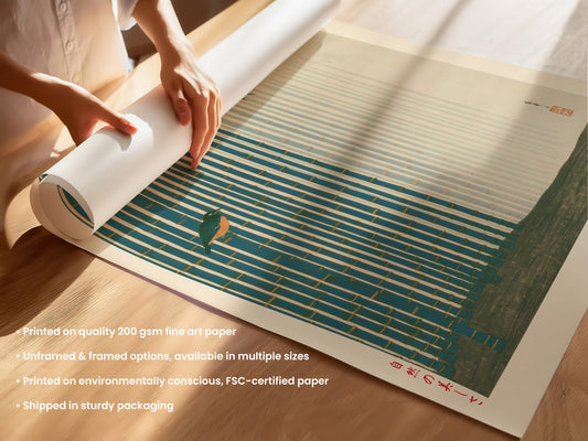 Bamboo Bird Print