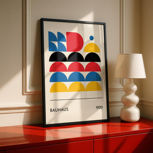 Bauhaus Print – Beige