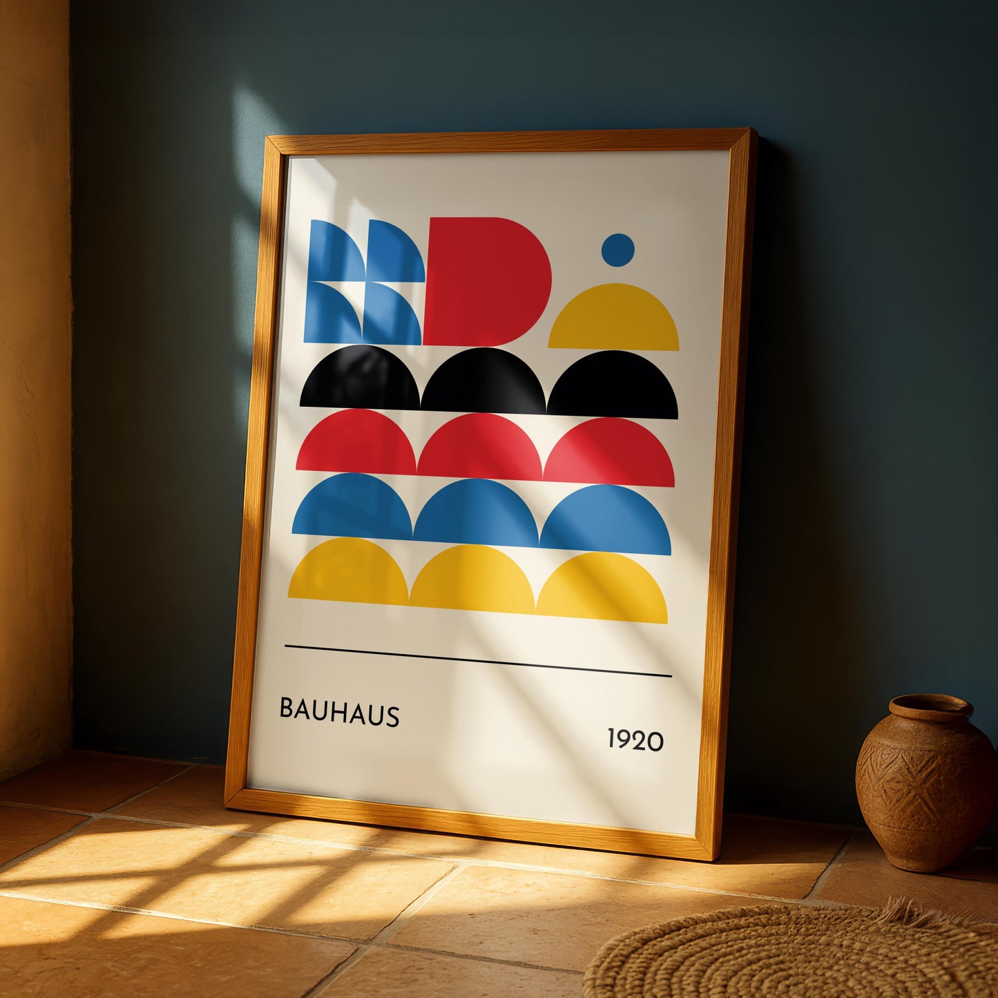Bauhaus Print – Beige