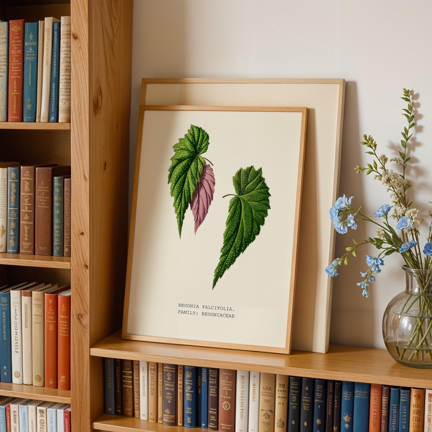 Begonia Falcifolia Print