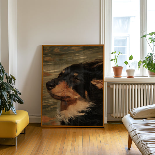 Bernese Mountain Dog Profile Print 002 Living Room-media-4.jpg