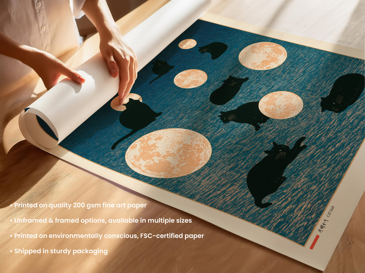 Cat Nap Print