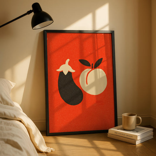 Fruit Emoji Print