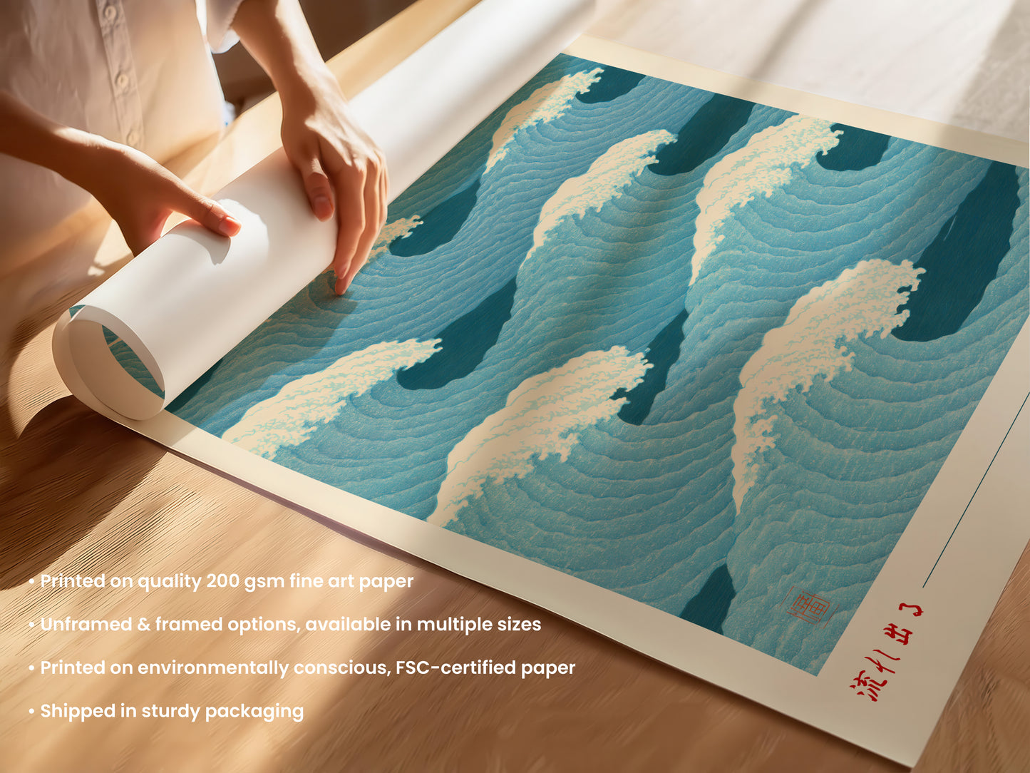 Go With The Flow Print