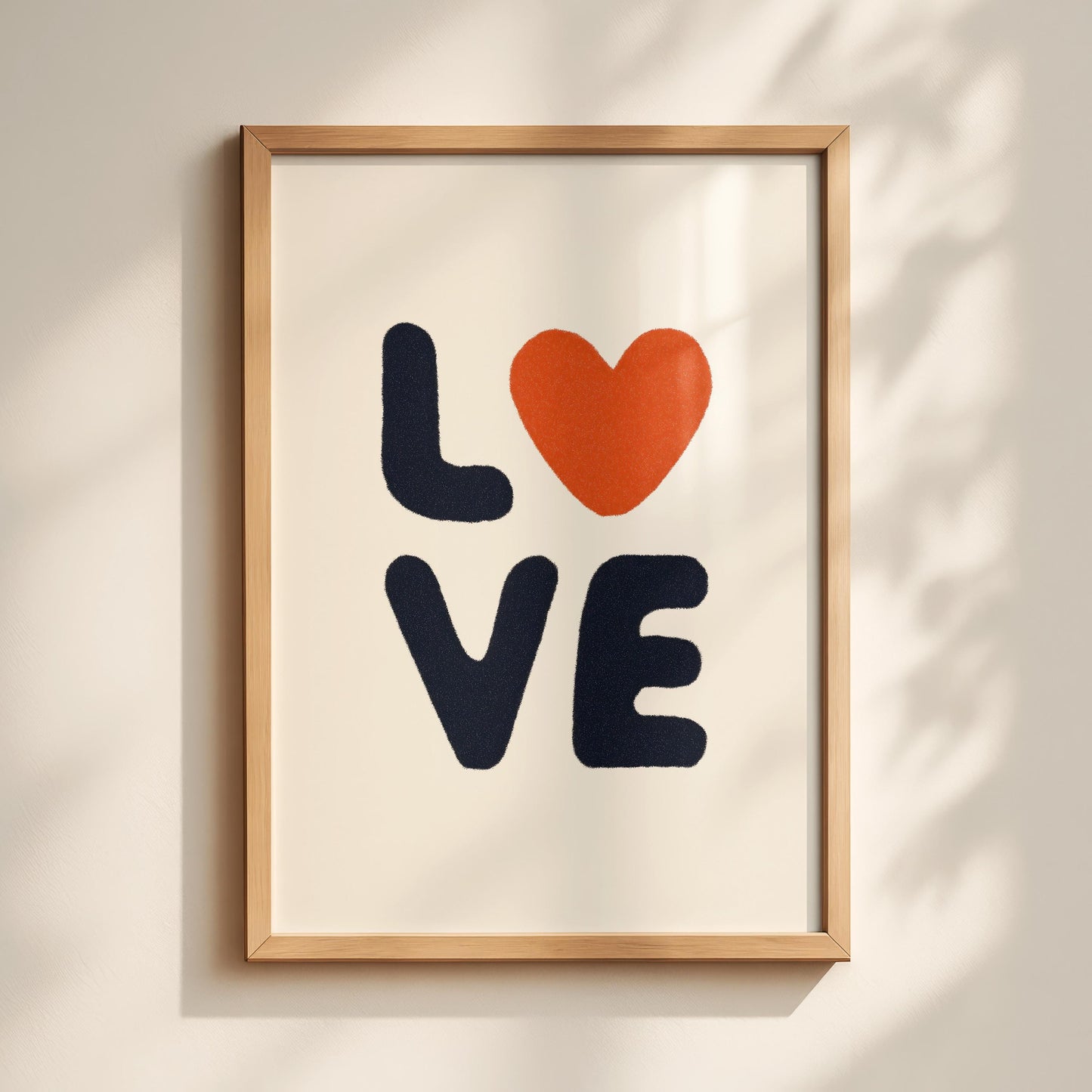 LOVE Typography Print