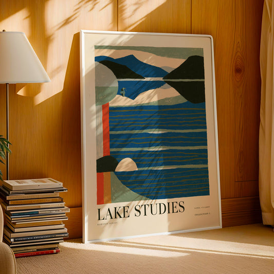 Lake Studies Landscape Print — Graphic