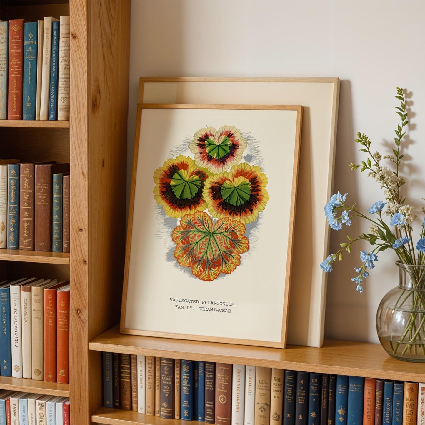 Variegated Pelargonium Print