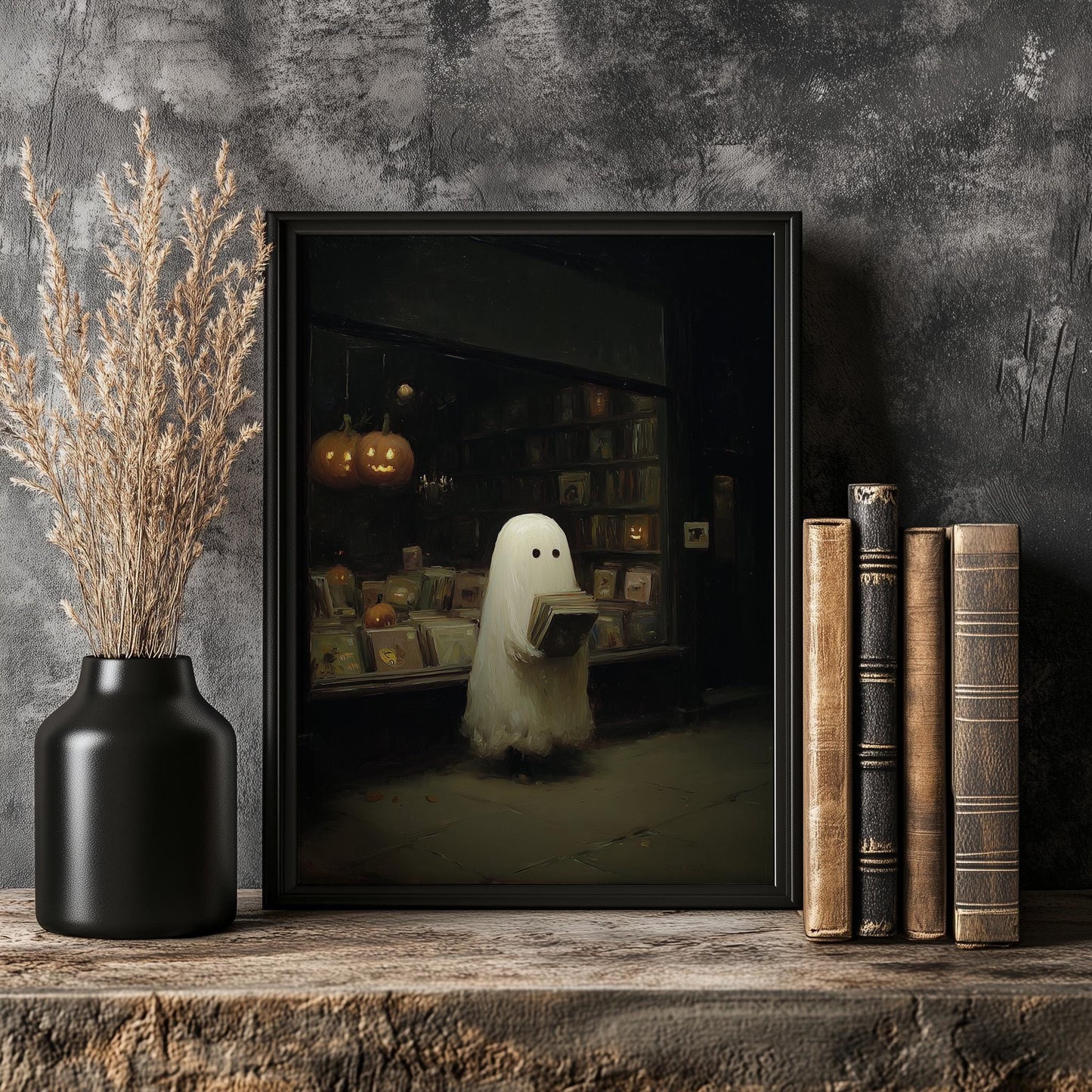 Record Store Ghost Print