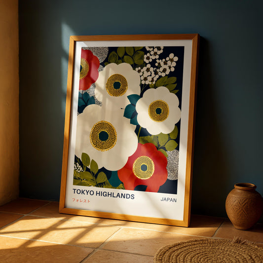 Tokyo Highlands Floral Print