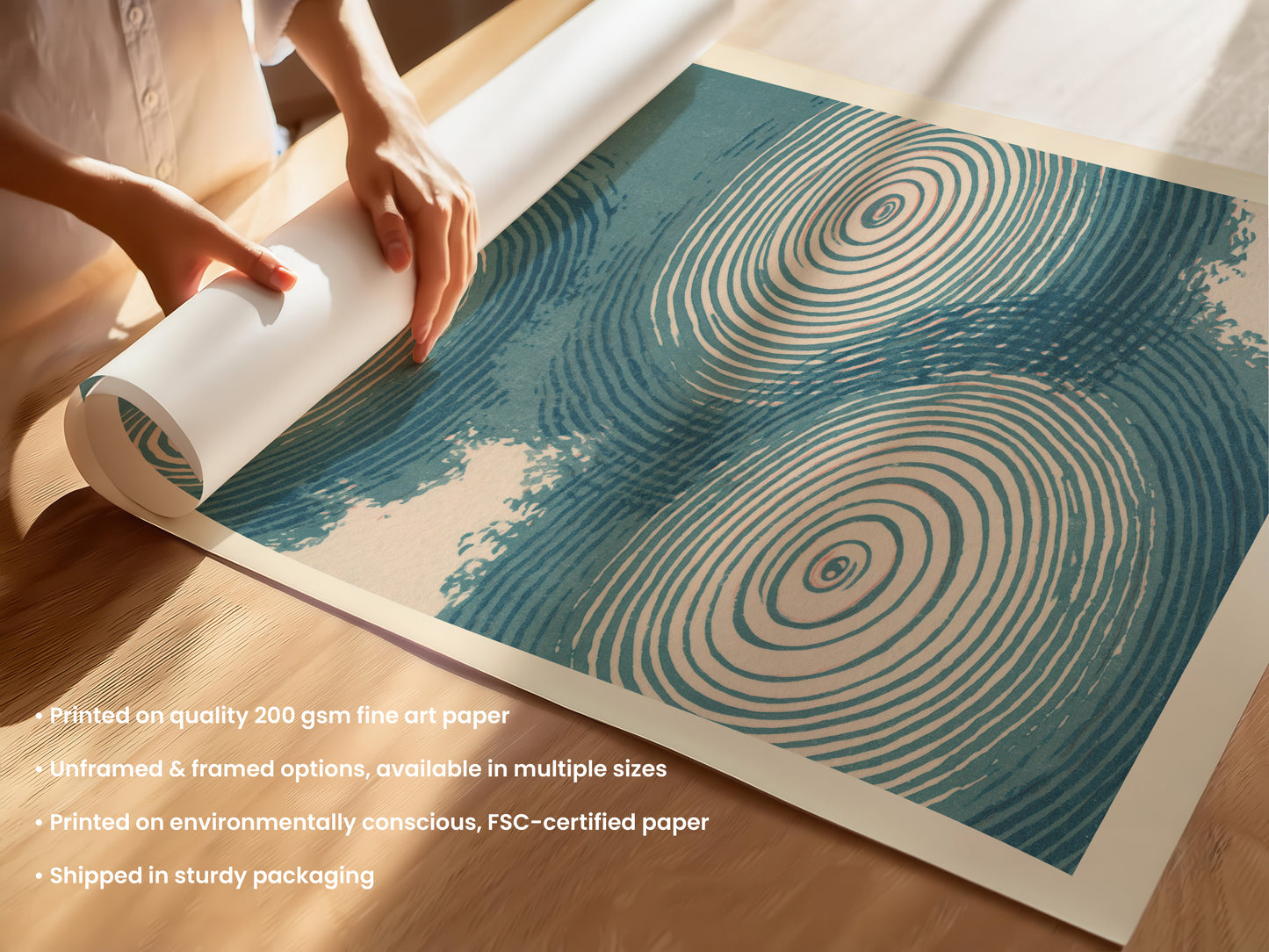 Water Ripples Print