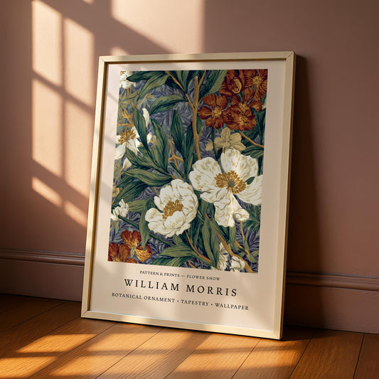William Morris Peony Print