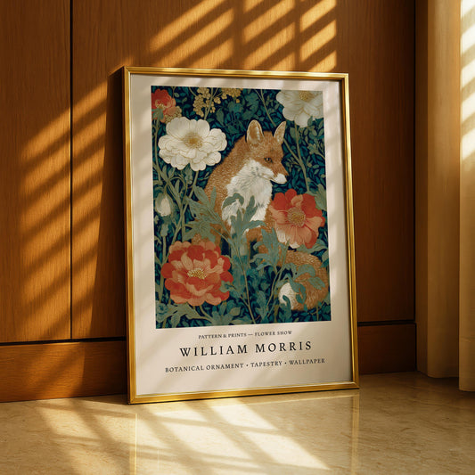 William Morris Fox Print