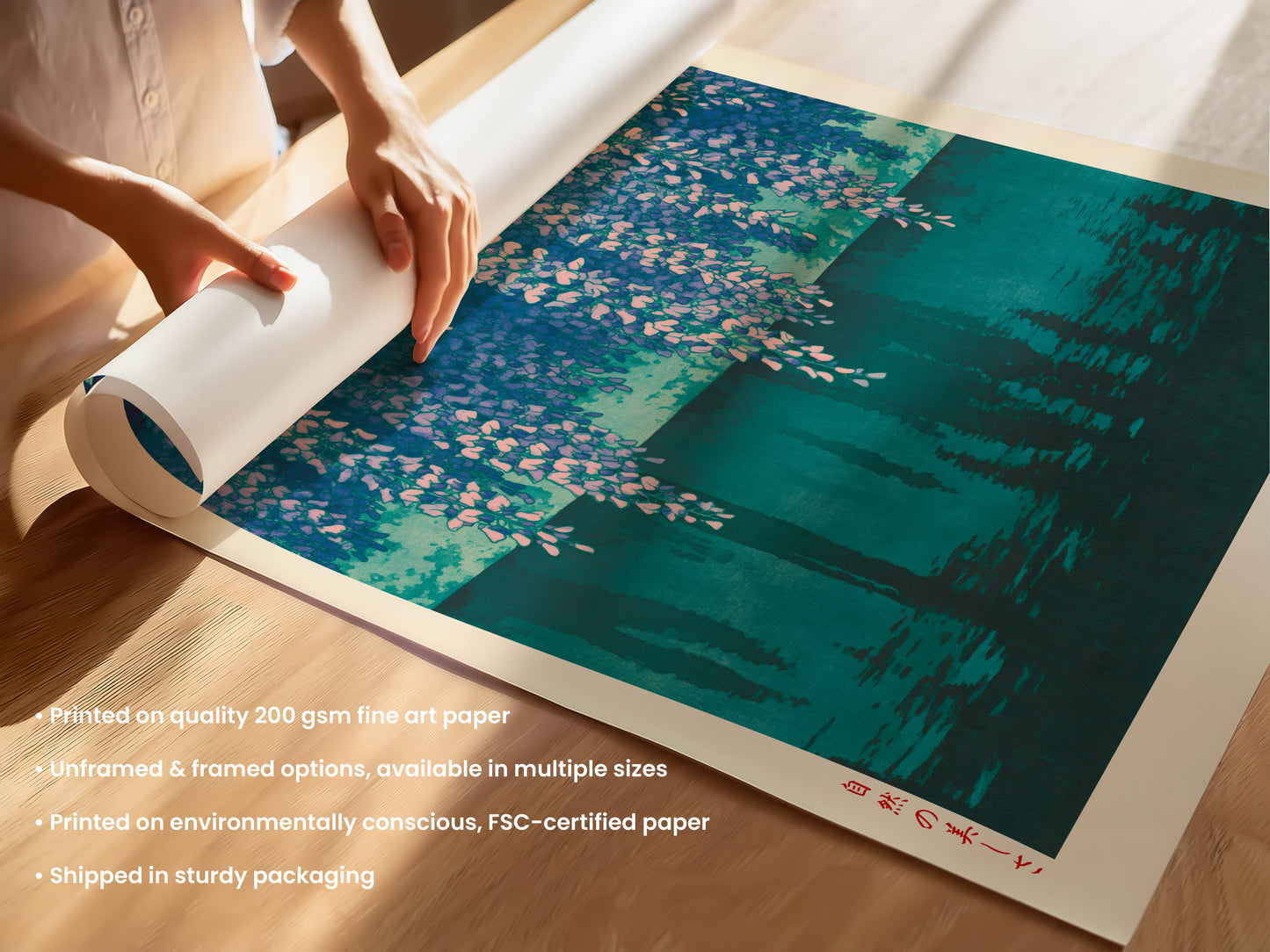 Wisteria Cascade Print