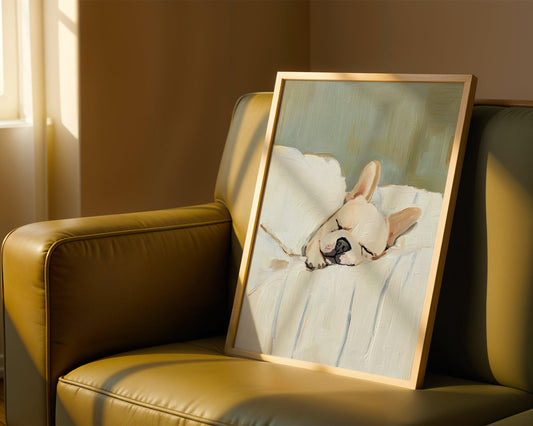 French Bulldog Dog Print