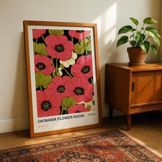 Okinawa Flower Show Print