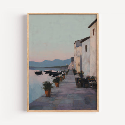 Mediterranean Harbour Print