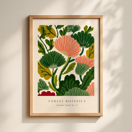 Forest Botanica Floral Print