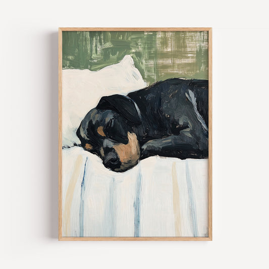 Boxer Dog Print