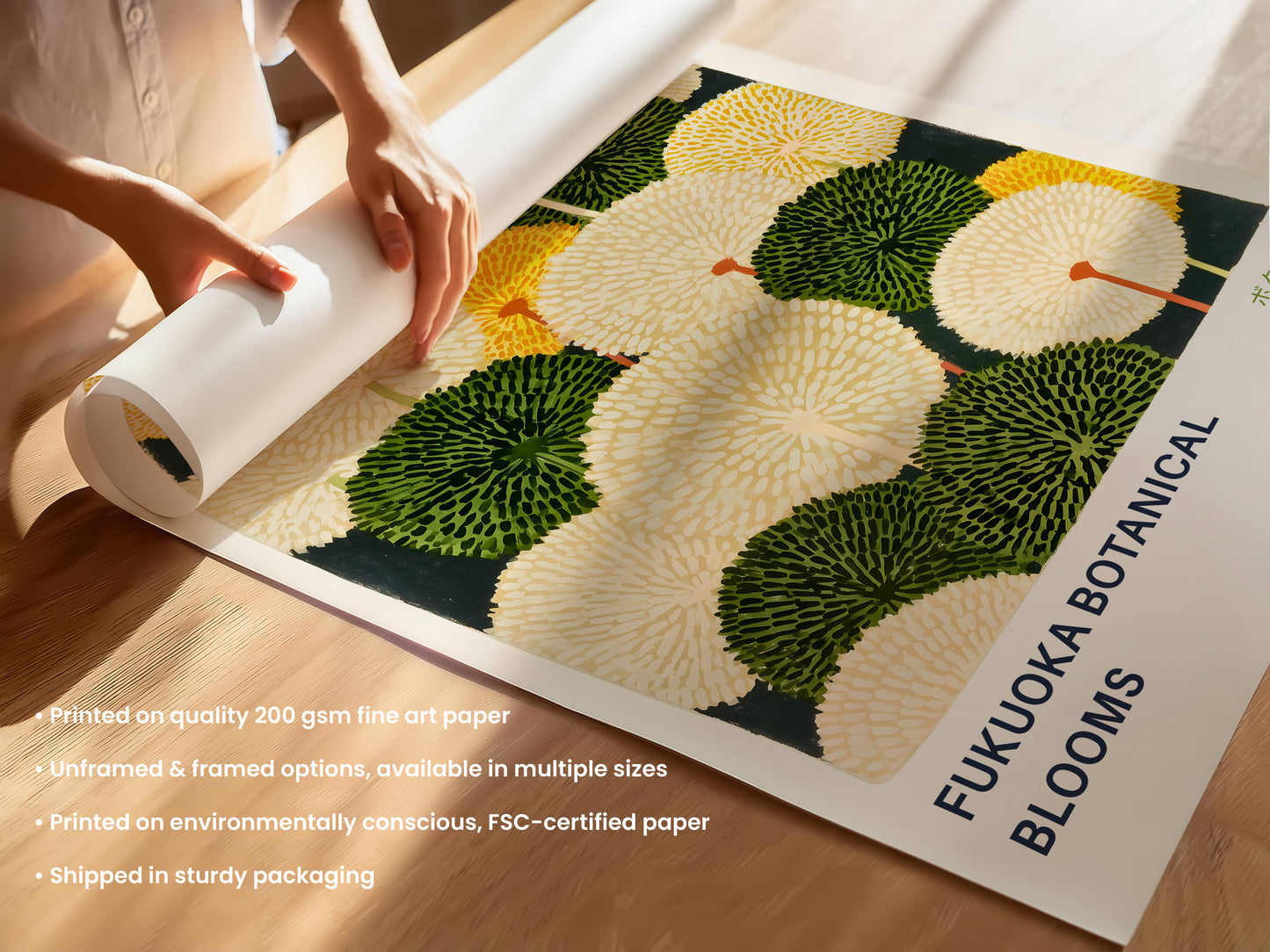 Fukuoka Dandelion Print