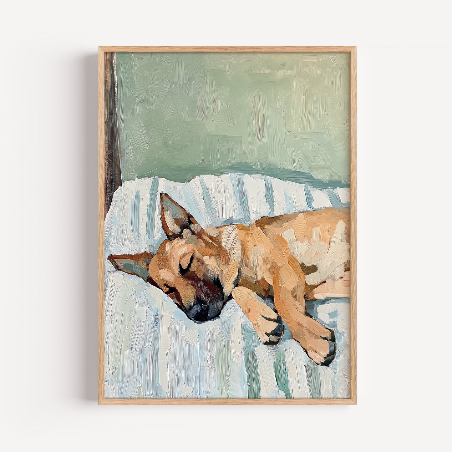 German Shepherd Art Print