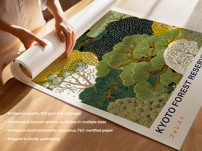 Kyoto Forest Reserve Print