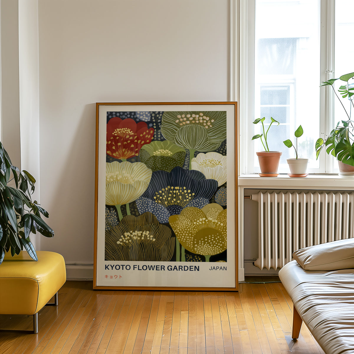 Kyoto Flower Garden Print