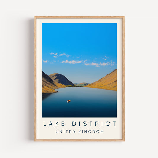 Lake District Travel Print