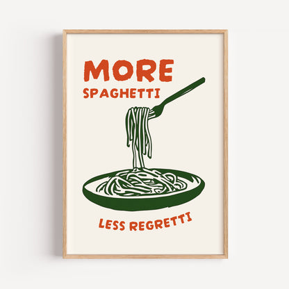 Pasta Kitchen Art Print