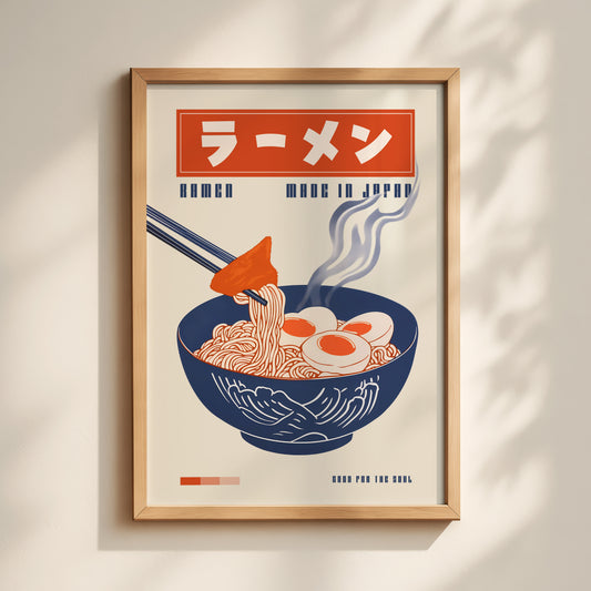 Japanese Ramen Print