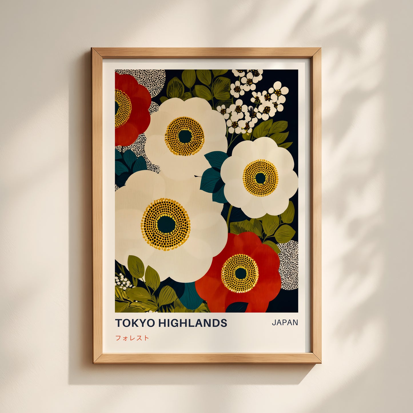 Tokyo Highlands Floral Print