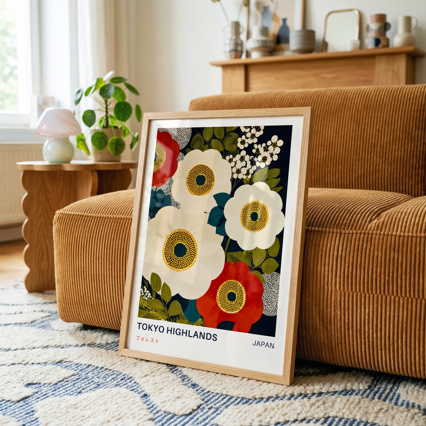 Tokyo Highlands Floral Print