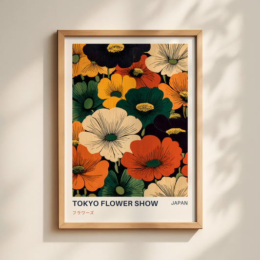 Tokyo Flower Show Print