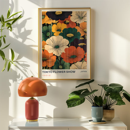 Tokyo Flower Show Print
