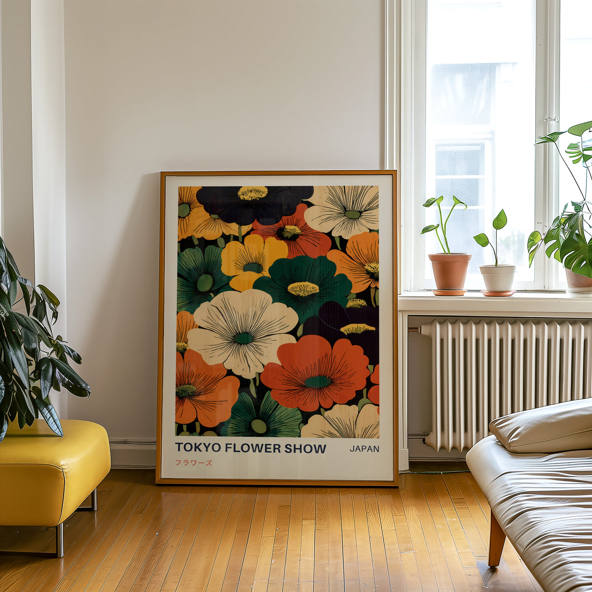 Tokyo Flower Show Print