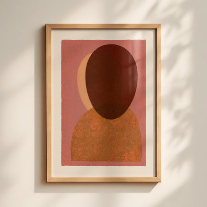 Abstract Figure Print