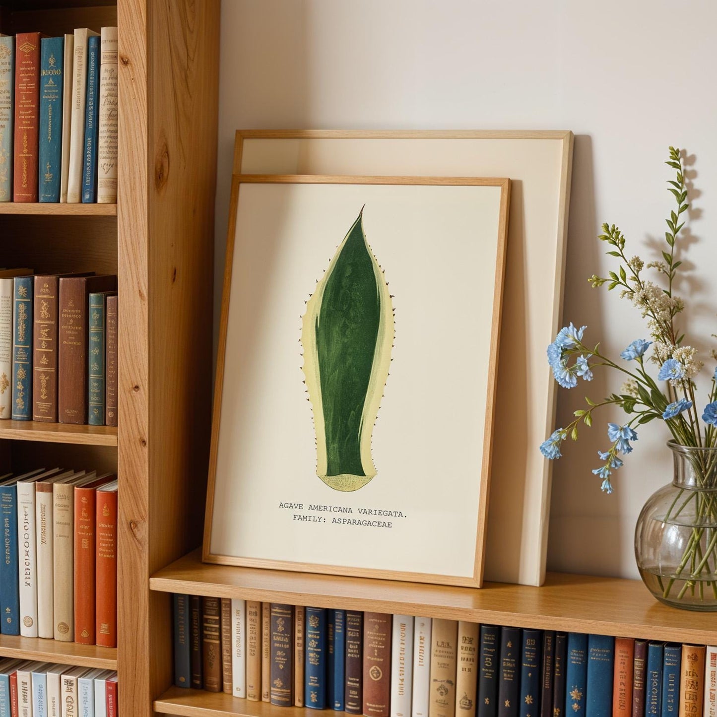 Variegated Agave Print