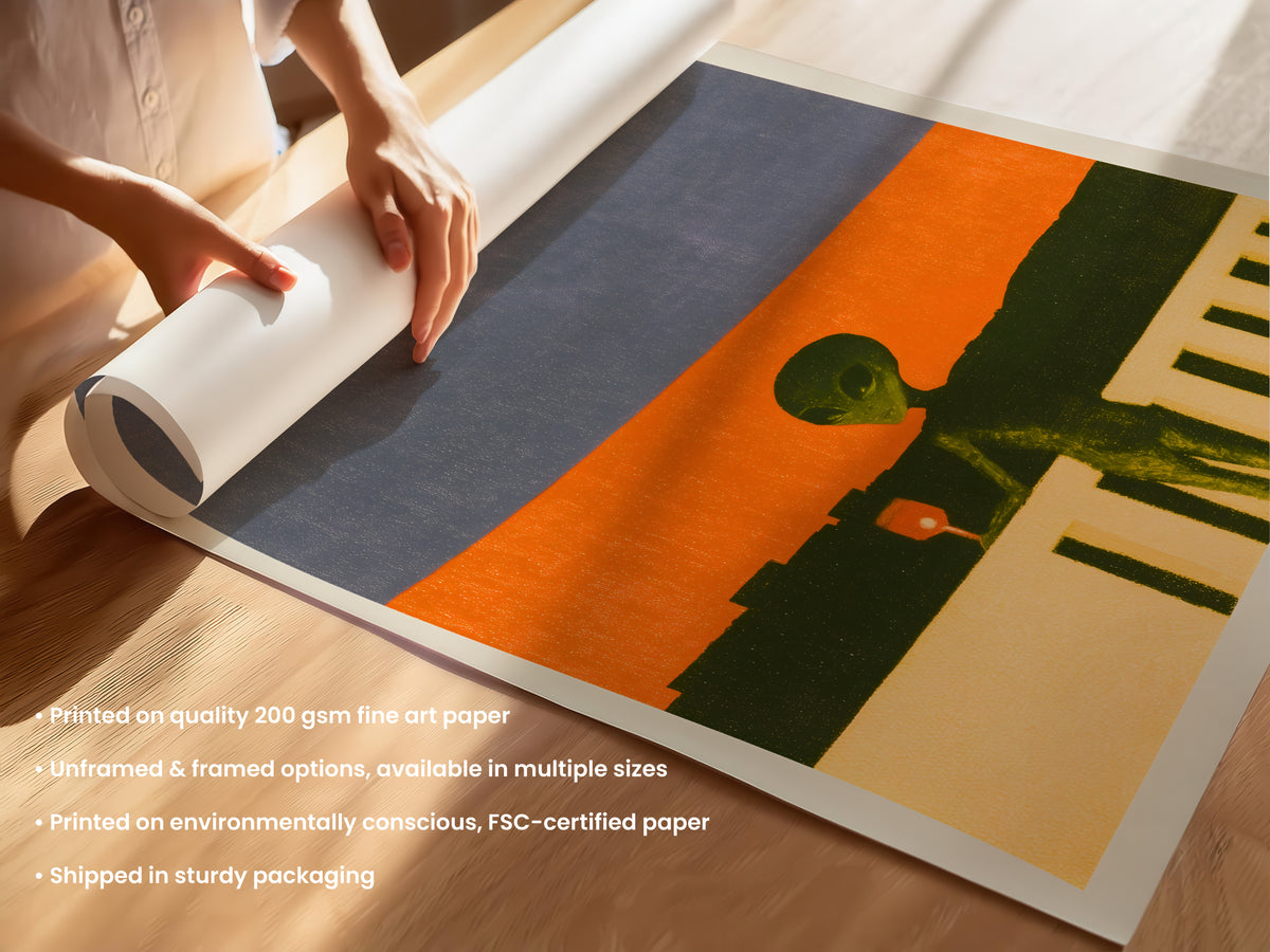Alien Balcony Wine Print Unframed (UF & F).jpg