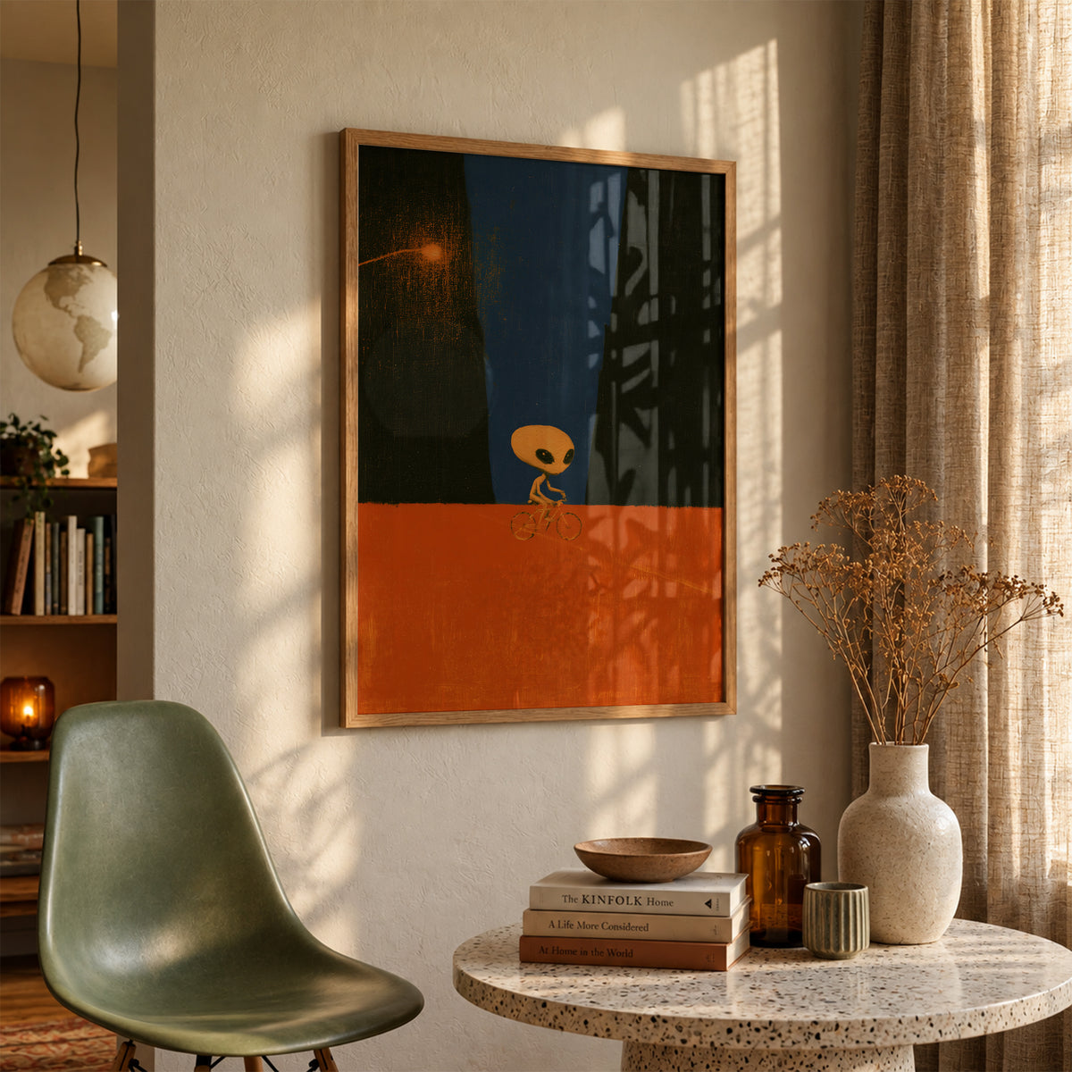 Alien Bike Ride Print Living Room 19 (autumnal).jpg