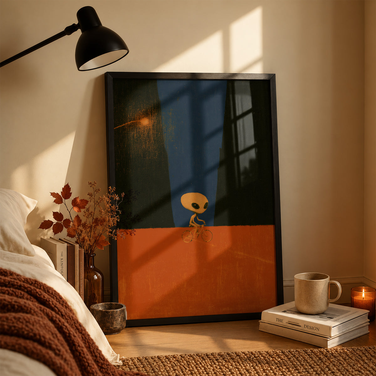 Alien Bike Ride Print Living Room 24 (autumnal).jpg