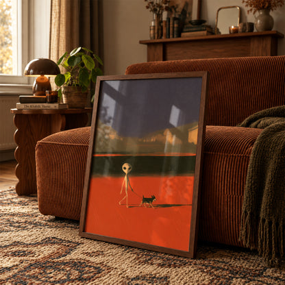 Alien Dog Walk Print Living Room 13 (autumnal).jpg