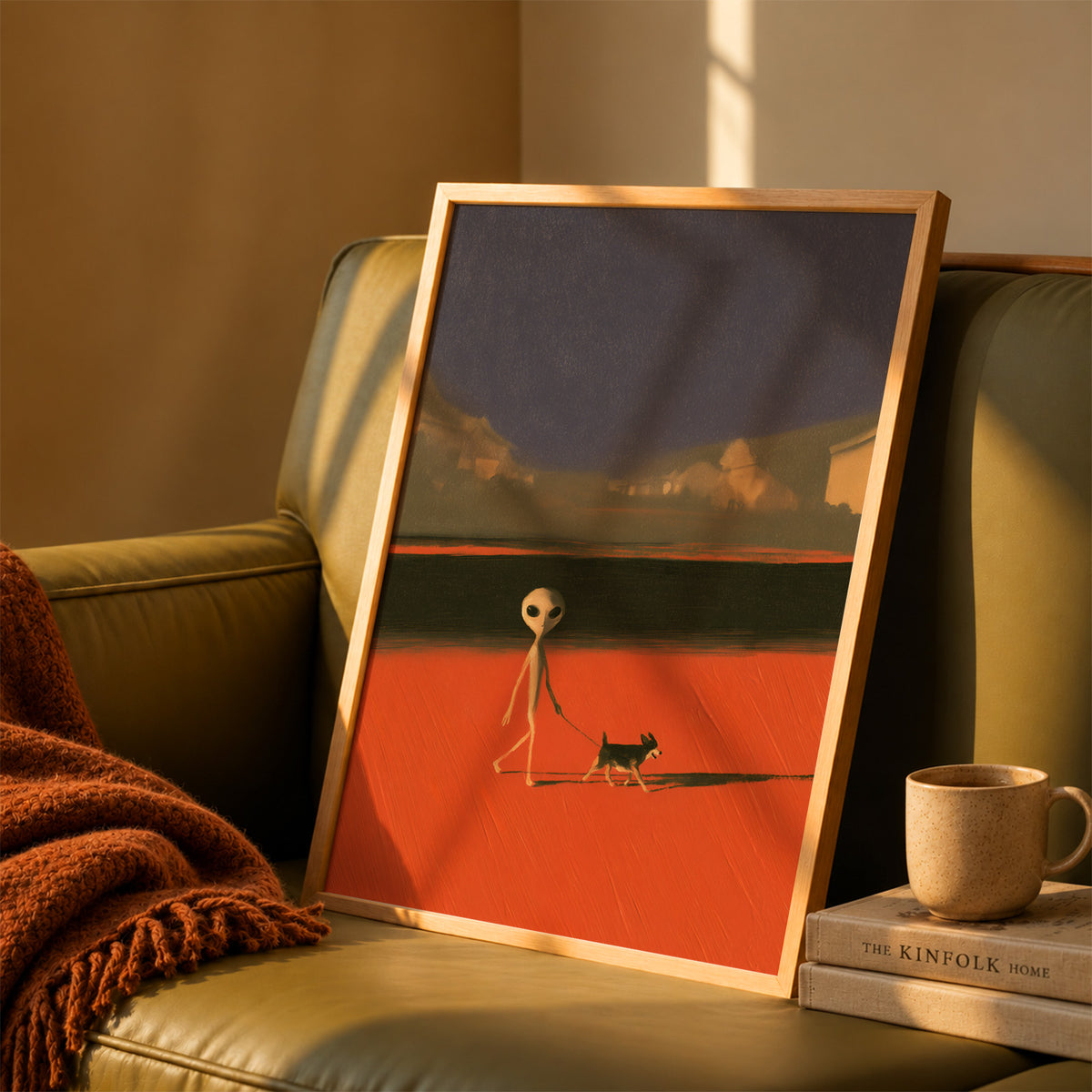 Alien Dog Walk Print Living Room 37 (autumnal).jpg