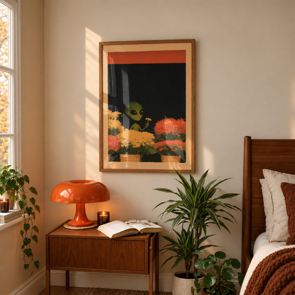 Alien Flower Stall Print Living Room 11 (autumnal).jpg