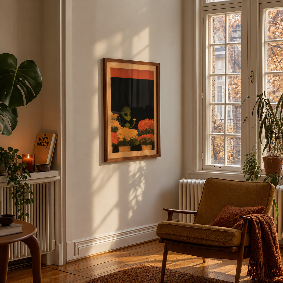 Alien Flower Stall Print Living Room 7 (autumnal).jpg