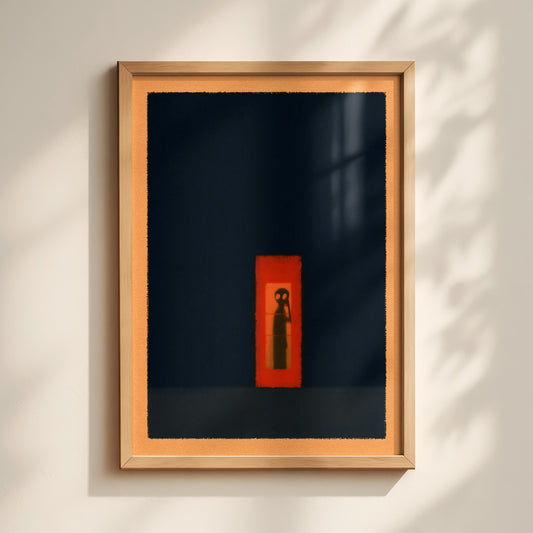 Alien Phone Box Print Framed-1-portrait-MASTER.jpg