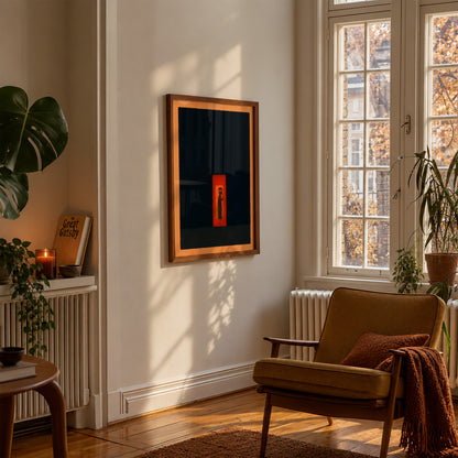 Alien Phone Box Print Living Room 7 (autumnal).jpg