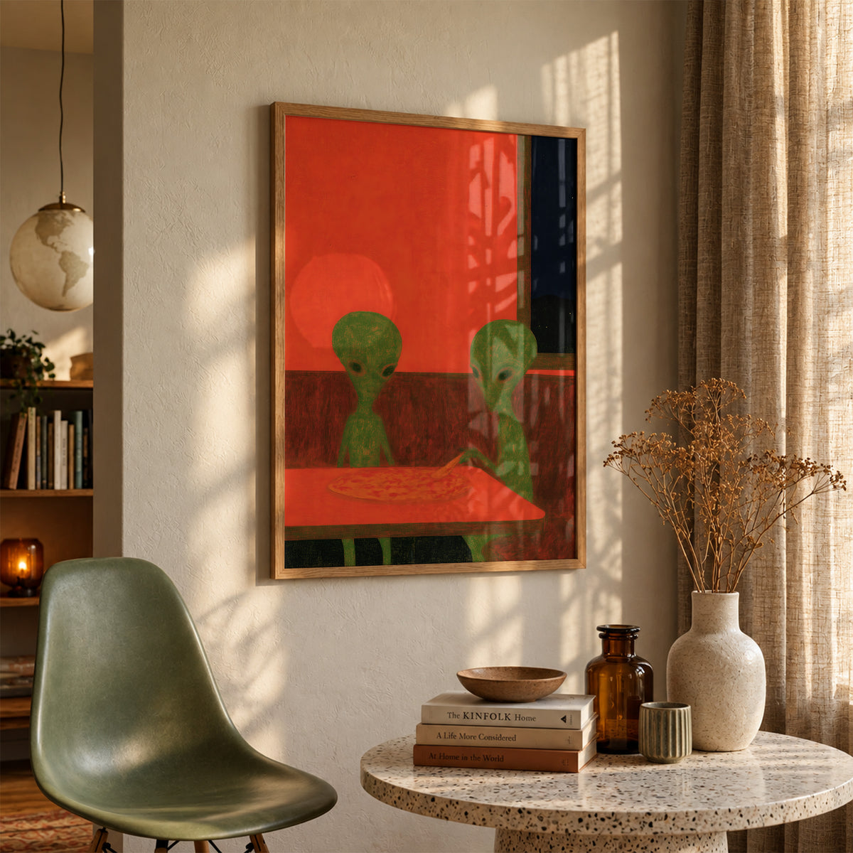 Alien Pizza Night Print Living Room 19 (autumnal).jpg