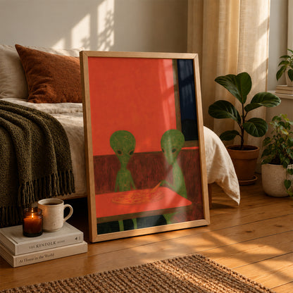 Alien Pizza Night Print Living Room 23 (autumnal).jpg